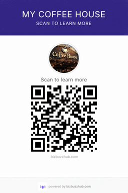 Branded QR card example